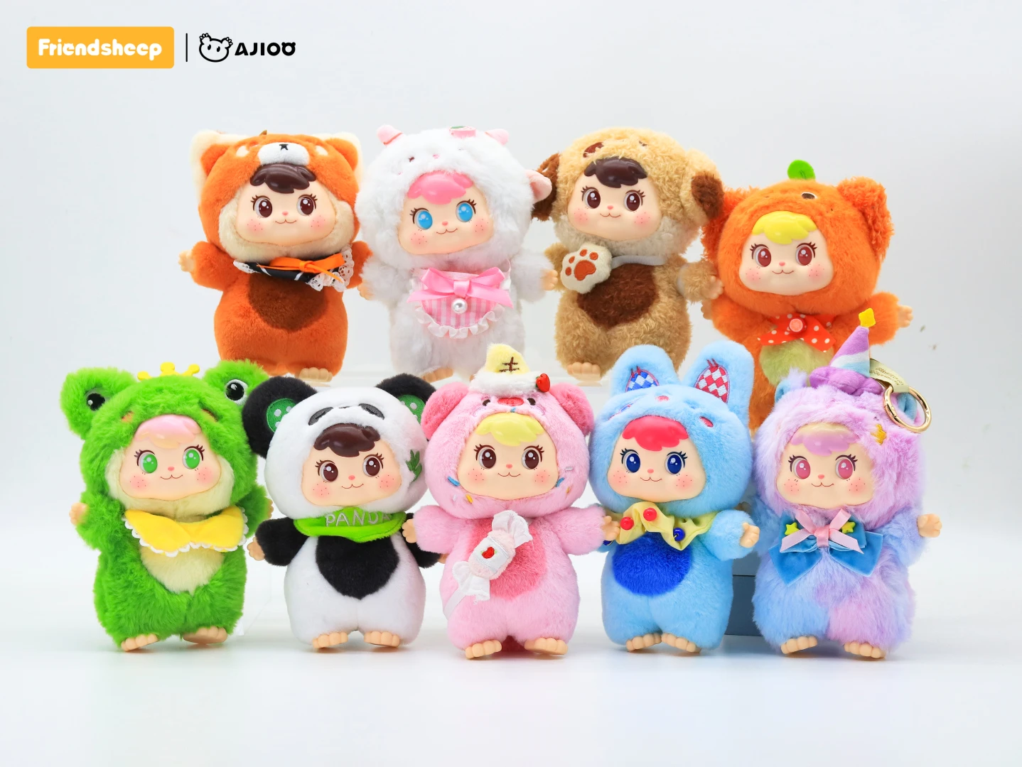 Плюшевая слепая коробка Kawaii серии AJIOO Adventure Pals — модная коллекционная виниловая фигурка, милый подарочный набор для любителей и фанатов 
Плюшевая слепая коробка Kawaii серии AJIOO Adventure Pals — модная коллекционная виниловая фигурка, милый подарочный набор для любителей и фанатов