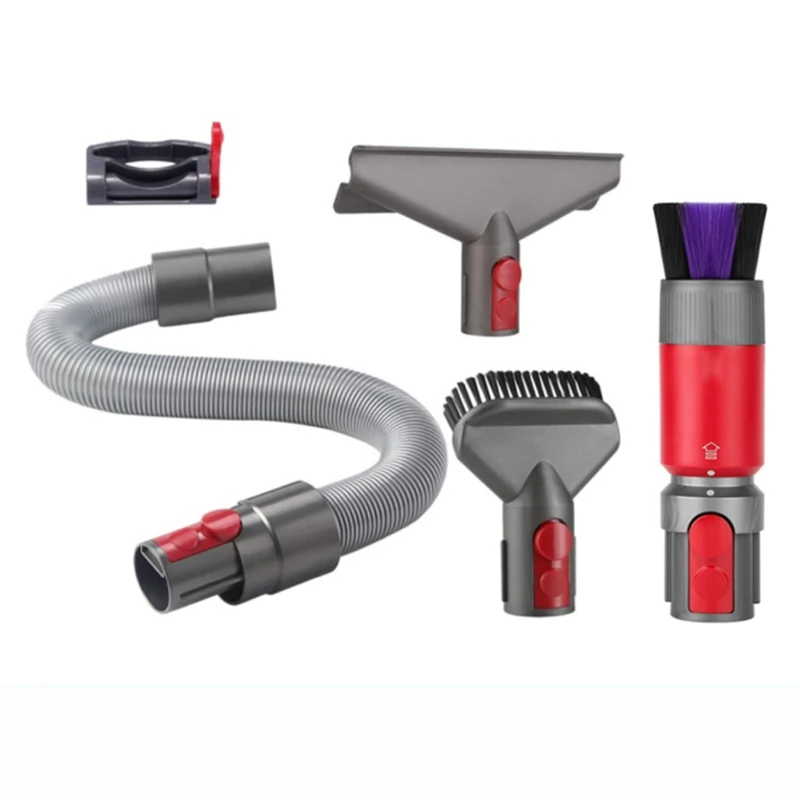 Насадка для пылесоса Dyson V7 V8 V10 V11 V15, щетка для пыли без следов, насадка на матрас, Удлинительный шланг, набор с переключателем
Насадка для пылесоса Dyson V7 V8 V10 V11 V15, щетка для пыли без следов, насадка на матрас, Удлинительный шланг, набор с переключателем