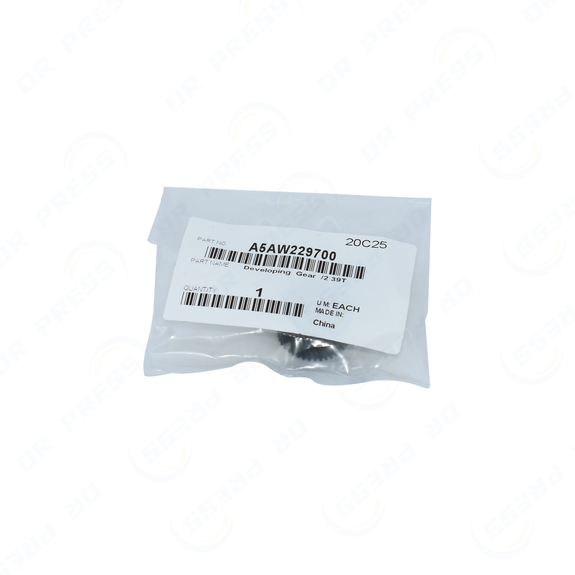 Развивающая шестерня /2 39T A5AW 229700 Для Konica Minolta C6085 C6100 C1085 C1100
Развивающая шестерня /2 39T A5AW 229700 Для Konica Minolta C6085 C6100 C1085 C1100