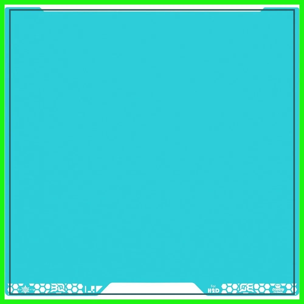 355x346mm Double Sided Build Plate for Bambu Lab H2D/H2S 3D Printer, Cryogrip Pro Glacier
355x346mm Double Sided Build Plate for Bambu Lab H2D/H2S 3D Printer, Cryogrip Pro Glacier