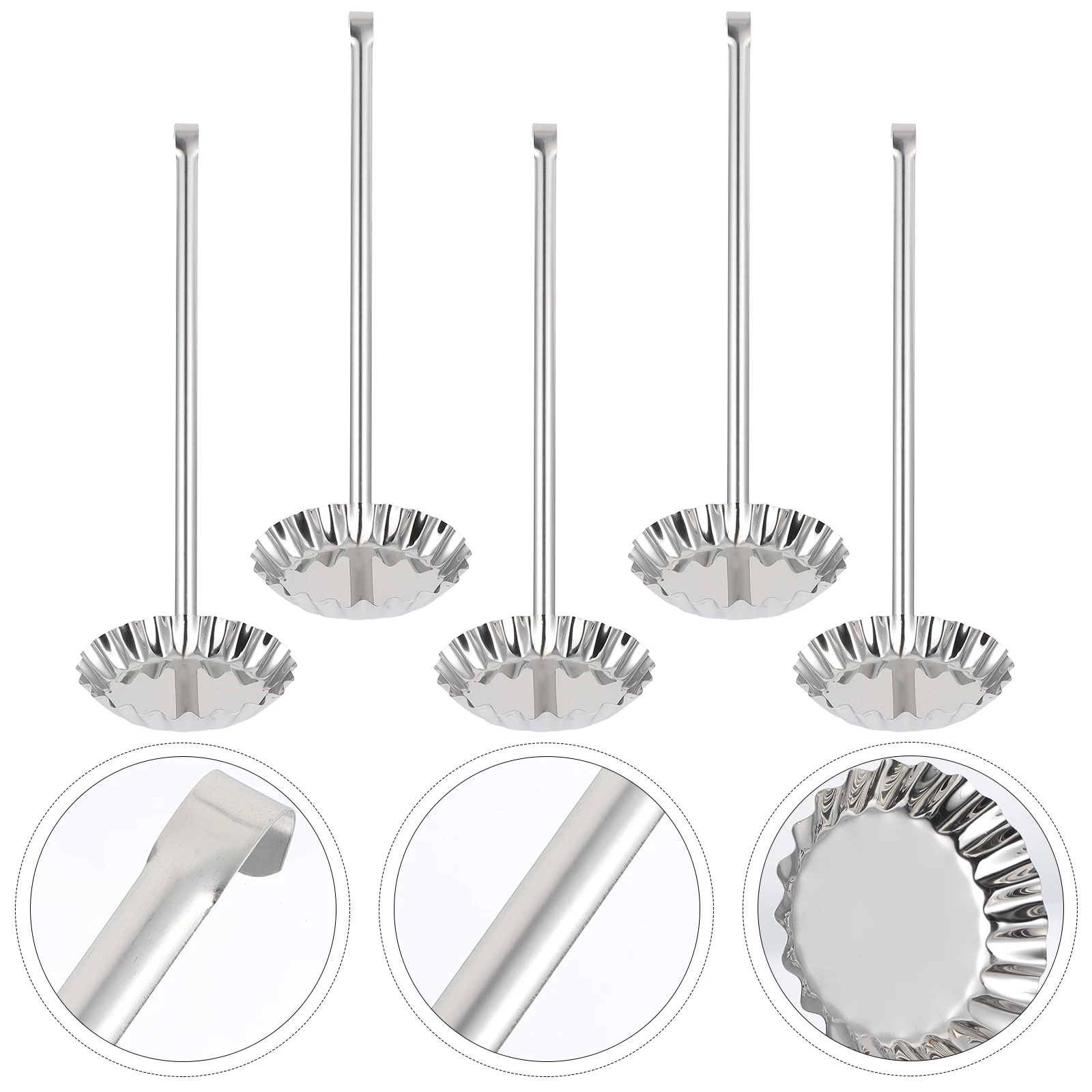 5 Pcs Pie Mold Spoon DIY Stainless Steel Kitchen Supplies Radish Pancakes Maker Creative Long H Kitchen Supplies Tool
5 Pcs Pie Mold Spoon DIY Stainless Steel Kitchen Supplies Radish Pancakes Maker Creative Long H Kitchen Supplies Tool