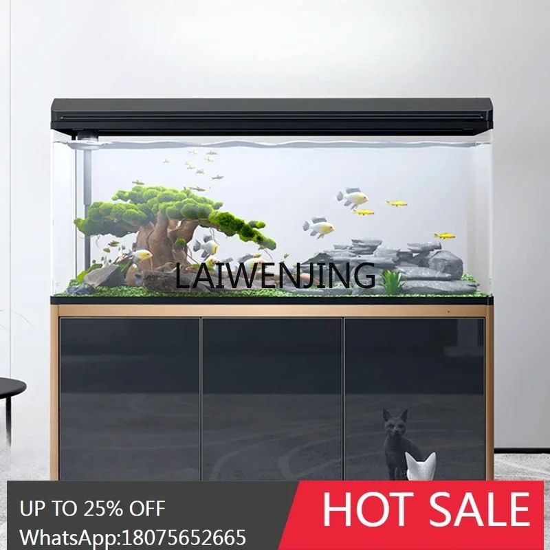 T9-fish tank landscaping ecological aquarium household living room lazy water free
T9-fish tank landscaping ecological aquarium household living room lazy water free