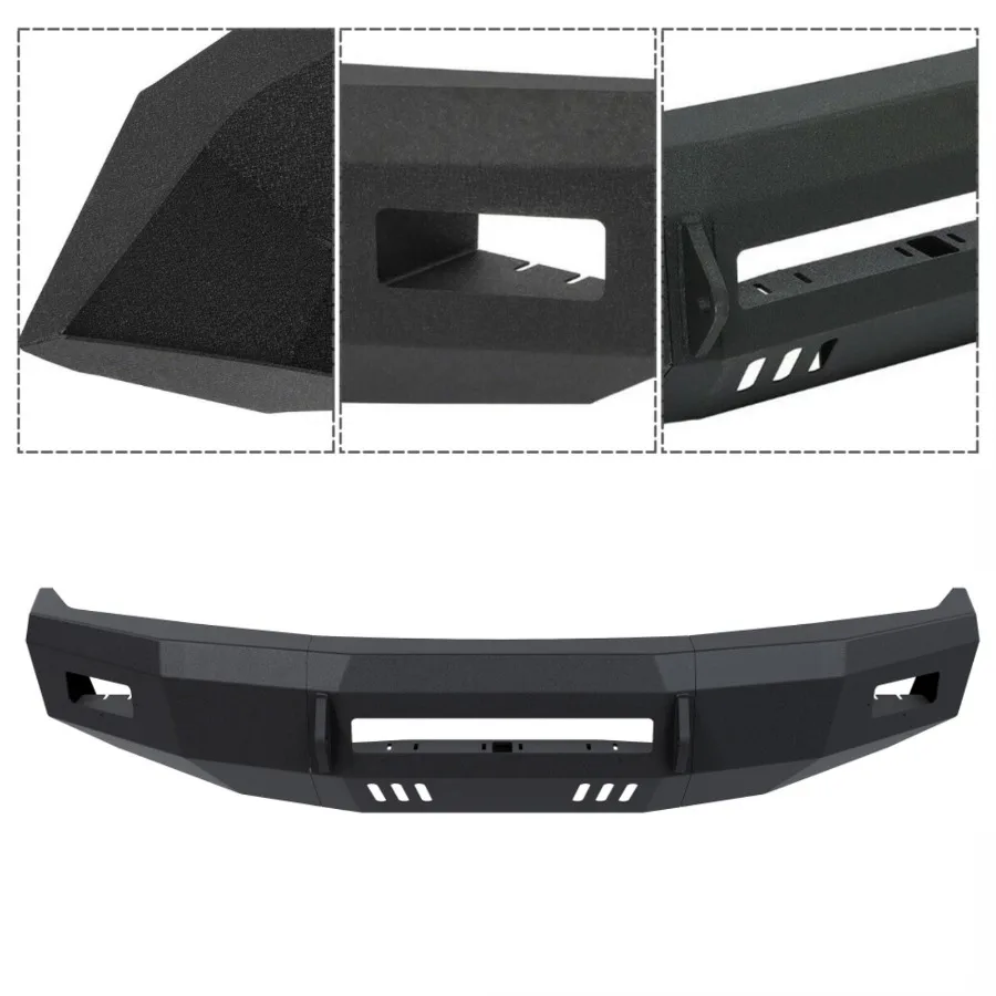 For 2008 2009 2010 F250 F350 Super Duty Steel Front Bumper Black Powder Coated
For 2008 2009 2010 F250 F350 Super Duty Steel Front Bumper Black Powder Coated