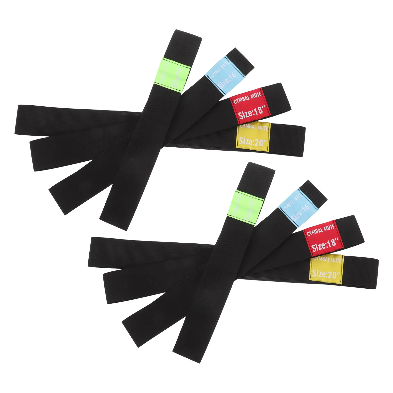 8Pcs Elastic Drum Mute Pads Sound Dampening for Cymbals 14 16 18 20 Inch Quiet Practice Percussion Accessories Kit
8Pcs Elastic Drum Mute Pads Sound Dampening for Cymbals 14 16 18 20 Inch Quiet Practice Percussion Accessories Kit