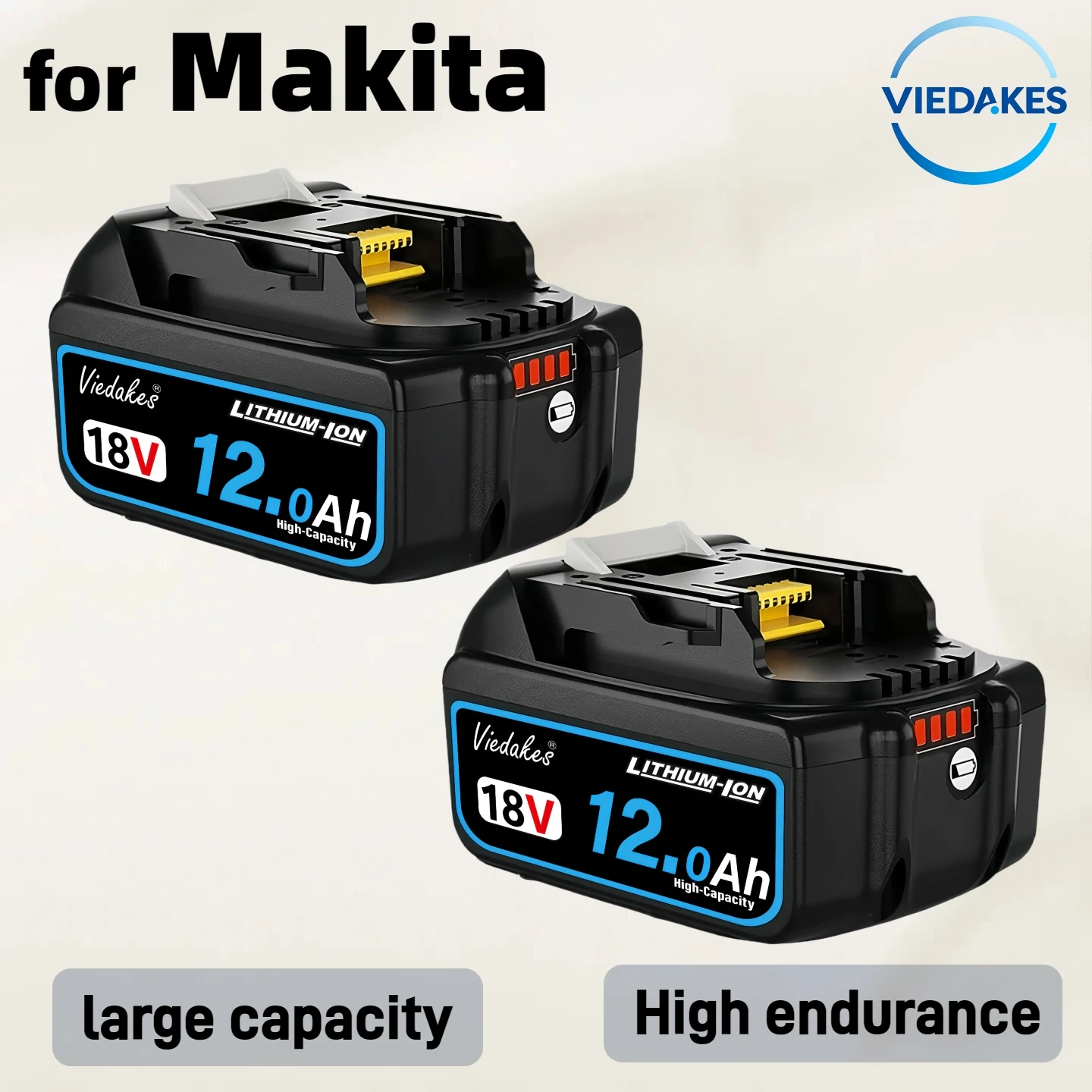 ️100% Original 18V 12000mAh Rechargeable Battery for makita 18V battery, Specially tailored batteries for Makita 18v tool
️100% Original 18V 12000mAh Rechargeable Battery for makita 18V battery, Specially tailored batteries for Makita 18v tool