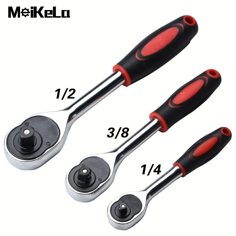 1/4 3/8 1/2 Inch Ratchet Wrench 24 Tooth Drive Ratchet Socket Wrench Tool Multi-funtion DIY Hand Tool Ratchet Handle Wrench
1/4 3/8 1/2 Inch Ratchet Wrench 24 Tooth Drive Ratchet Socket Wrench Tool Multi-funtion DIY Hand Tool Ratchet Handle Wrench