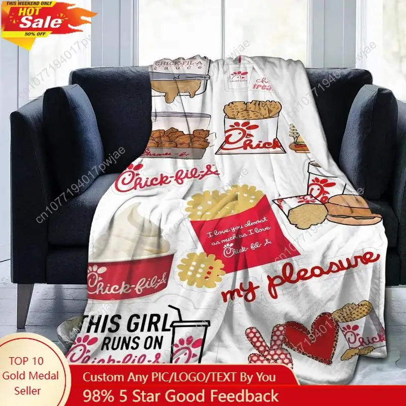 Chick-fil-a Themed Flannel Blanket - Soft Breathable Lightweight All-Season Parabola with Vibrant Fast Custom Blankets
Chick-fil-a Themed Flannel Blanket - Soft Breathable Lightweight All-Season Parabola with Vibrant Fast Custom Blankets