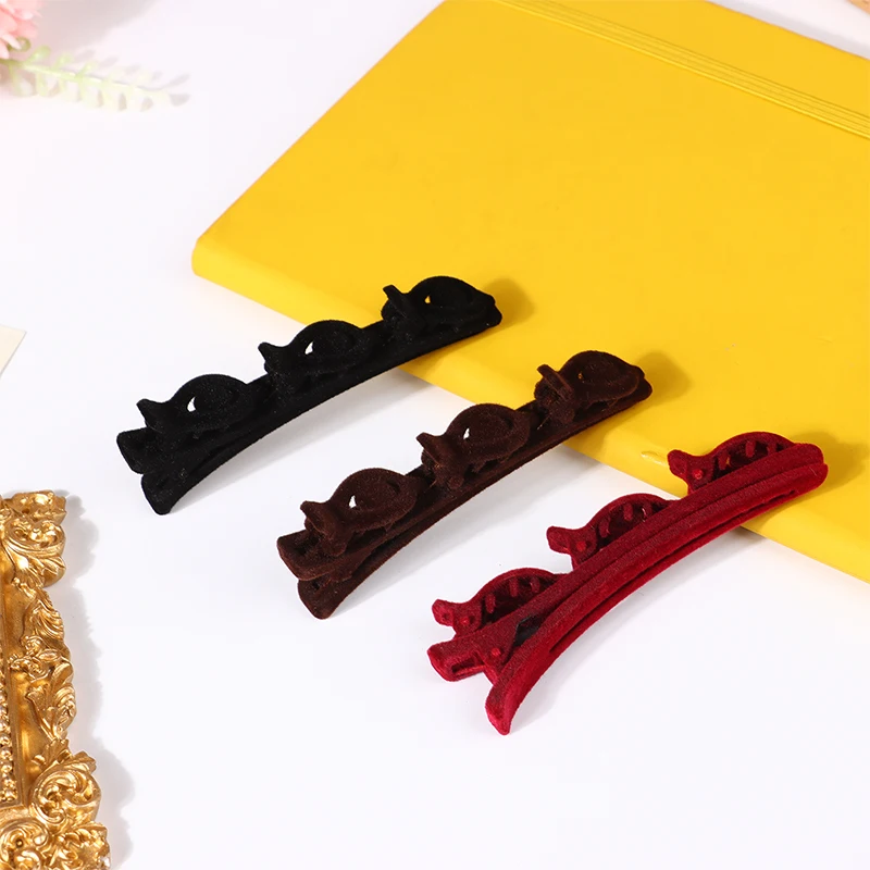 Flocked Bangs Hair Clip Headwear Women Cute Barrettes Hairgrip Braided Hairpins Hair Accessories
Flocked Bangs Hair Clip Headwear Women Cute Barrettes Hairgrip Braided Hairpins Hair Accessories