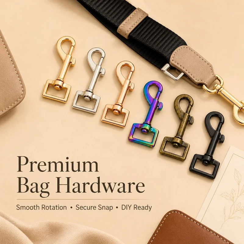 3/5/10Pcs 15-25mm Metal Swivel Lobster Clasps Bag Strap Trigger Snap Hooks Keychain Dog Collar Sewing Repair Hardware Accessory
3/5/10Pcs 15-25mm Metal Swivel Lobster Clasps Bag Strap Trigger Snap Hooks Keychain Dog Collar Sewing Repair Hardware Accessory
