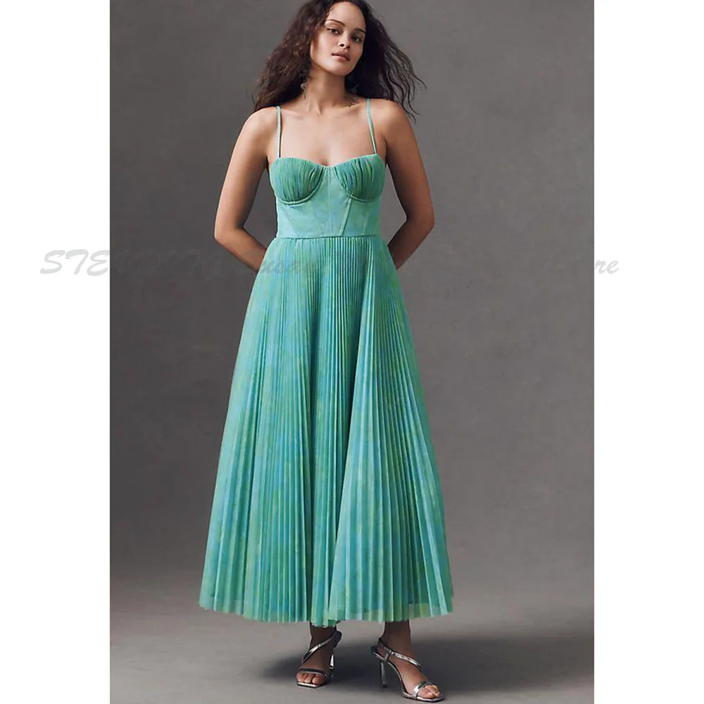 Blue Evening Dresses Women A Line Square Collar Spaghetti Strap High Quality Sleeveless Banquet Party Prom Female Gowns Simple
Blue Evening Dresses Women A Line Square Collar Spaghetti Strap High Quality Sleeveless Banquet Party Prom Female Gowns Simple