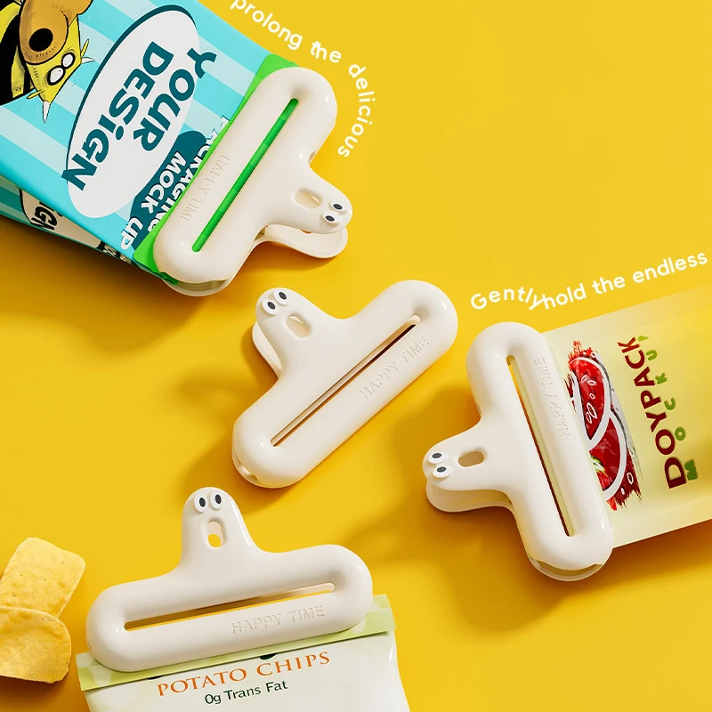 Creative Seal Sealing Clip Household Storage Food Snack Bag Sealer Clamp Kawaii Portable Kitchen Package Bag Accessories Tool
Creative Seal Sealing Clip Household Storage Food Snack Bag Sealer Clamp Kawaii Portable Kitchen Package Bag Accessories Tool