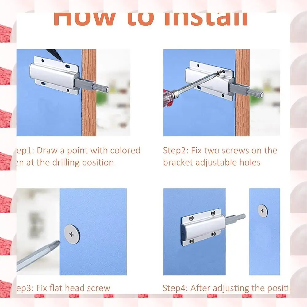 ABGN Push Latches Push To Open Door Catches Push To Close Magnetic Latch Touch Opener For Draw Kitchen Cabinet
ABGN Push Latches Push To Open Door Catches Push To Close Magnetic Latch Touch Opener For Draw Kitchen Cabinet