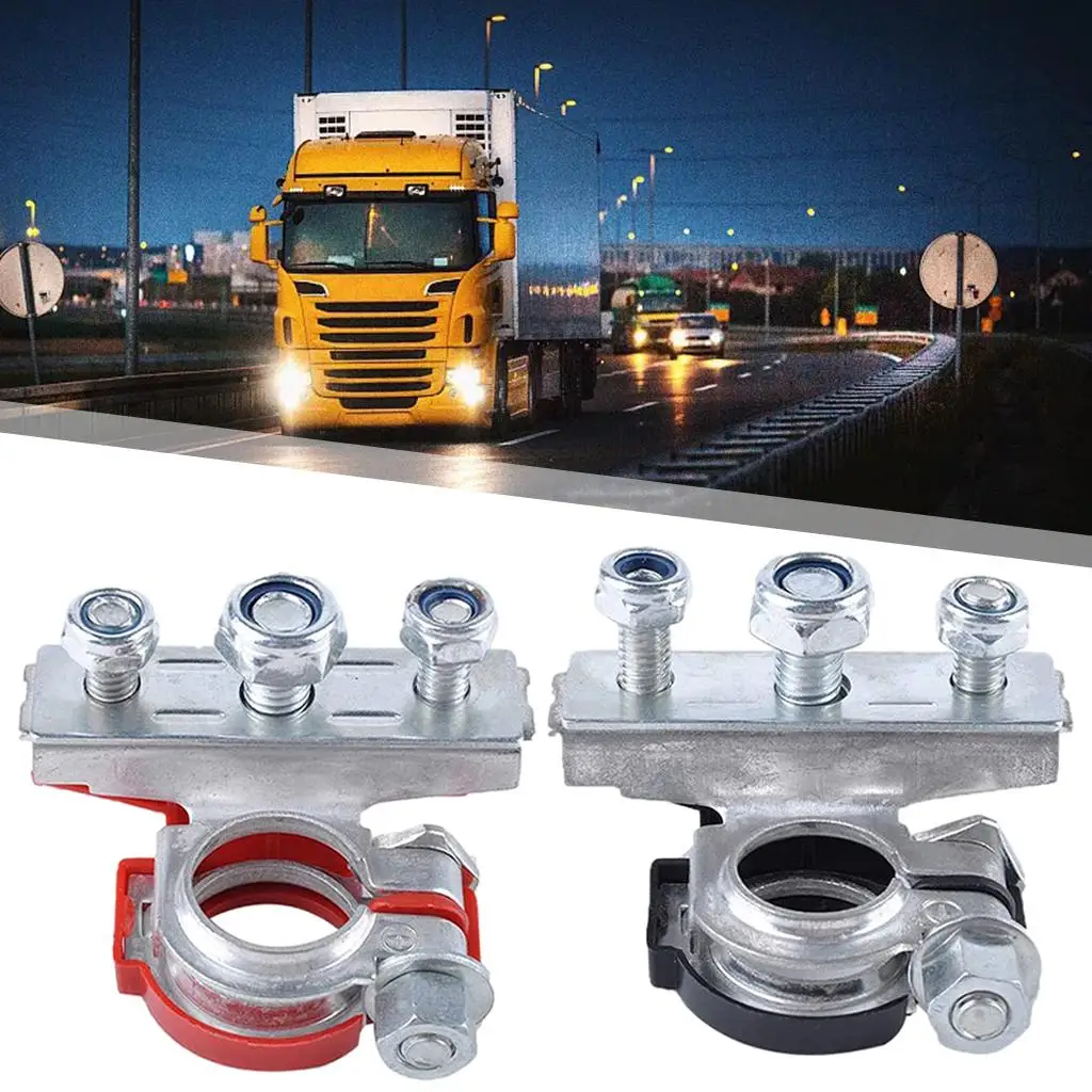 1 Pair Battery Terminals Car Battery Pole Clamps Adaptor for Car
1 Pair Battery Terminals Car Battery Pole Clamps Adaptor for Car