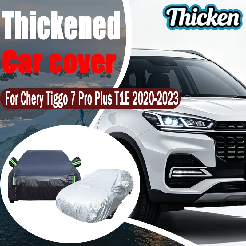 For Chery Tiggo 7 Pro Plus T1E 2020-2023 Full Car Covers Oxford Fabric, Anti-UV Sunshade, Waterproof Snowproof Dustproof
For Chery Tiggo 7 Pro Plus T1E 2020-2023 Full Car Covers Oxford Fabric, Anti-UV Sunshade, Waterproof Snowproof Dustproof