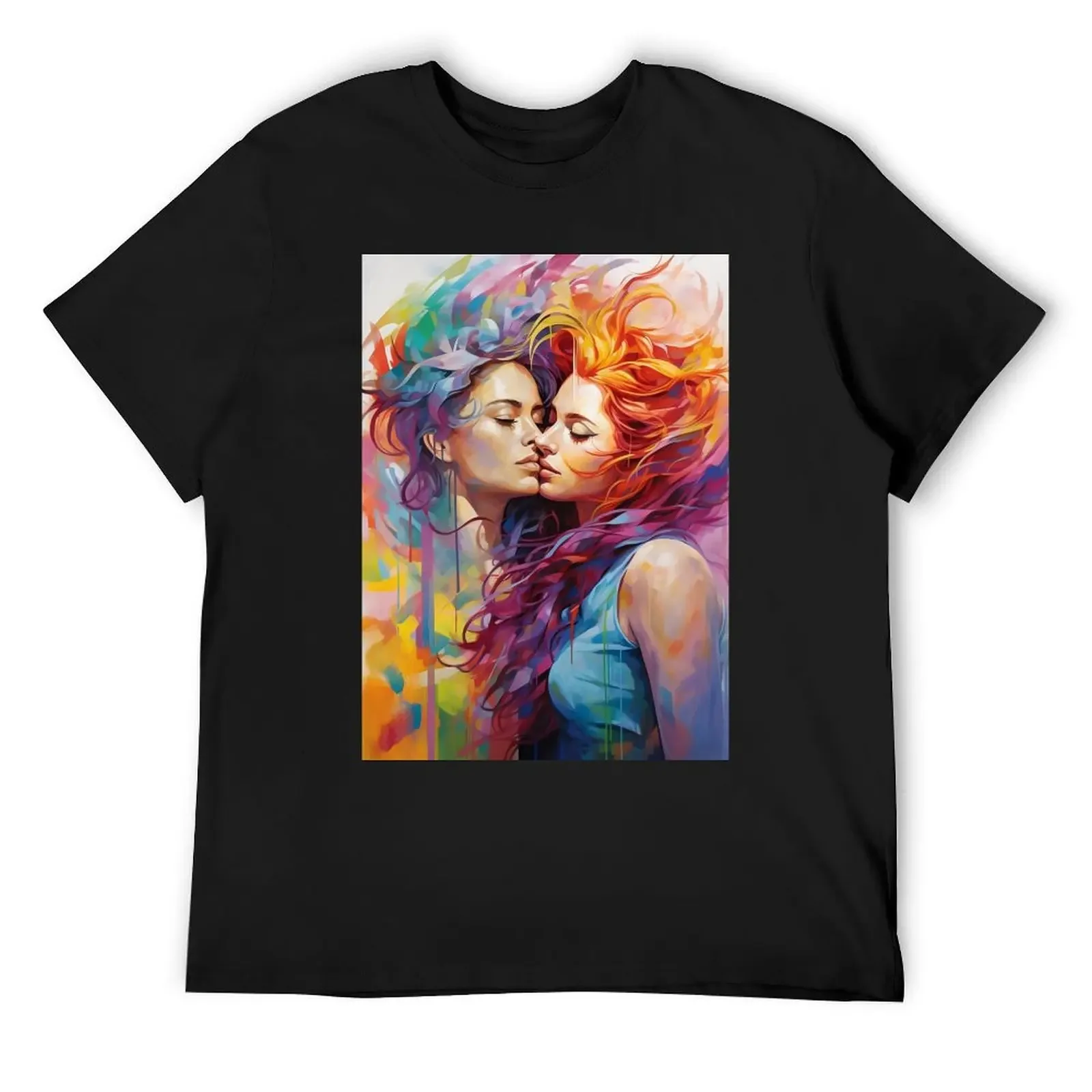 Rainbow Love, Girls in Love T-Shirt man t shirt rapper graphic tees baggy shirts sports fans mens t shirts casual stylish
Rainbow Love, Girls in Love T-Shirt man t shirt rapper graphic tees baggy shirts sports fans mens t shirts casual stylish