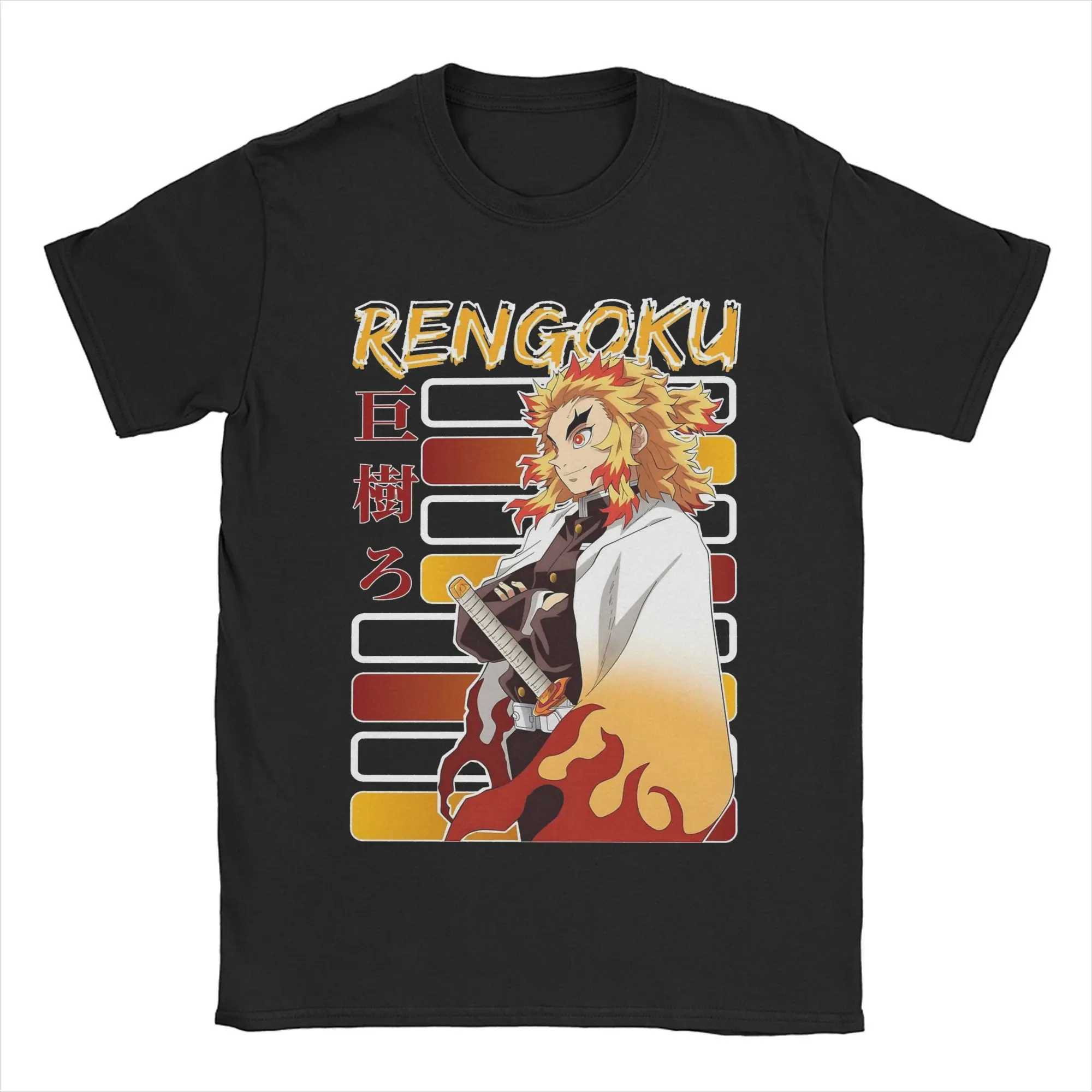 Men Women Print Retro Demon Slayer Rengoku Kyojuro Tee T Shirt 100% Cotton Japanese Anime T-shirts Clothes
Men Women Print Retro Demon Slayer Rengoku Kyojuro Tee T Shirt 100% Cotton Japanese Anime T-shirts Clothes