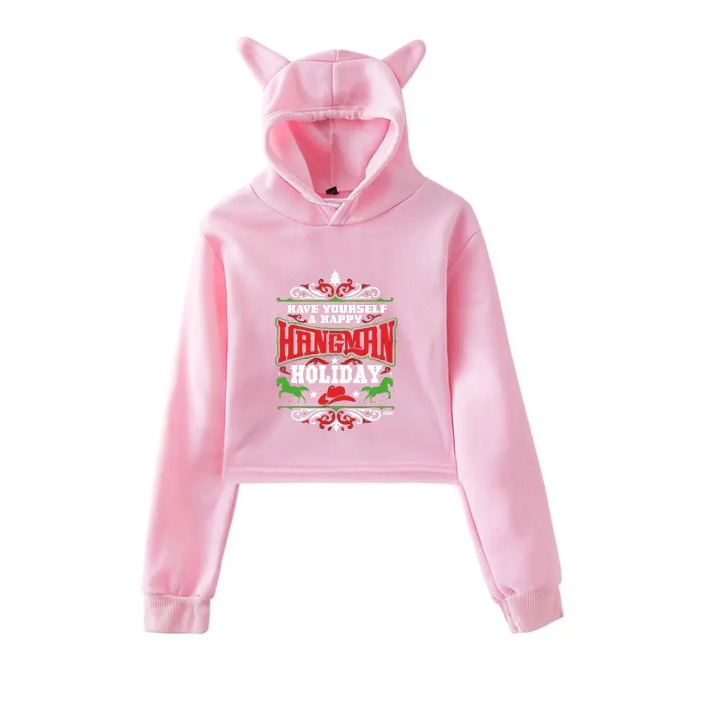 Hangman Page Merch Vintage 90s Streetwear logo Hoodie Hoodies Sweatshirts for Girls Cat Ear Crop Fashion Sports Pullover
Hangman Page Merch Vintage 90s Streetwear logo Hoodie Hoodies Sweatshirts for Girls Cat Ear Crop Fashion Sports Pullover