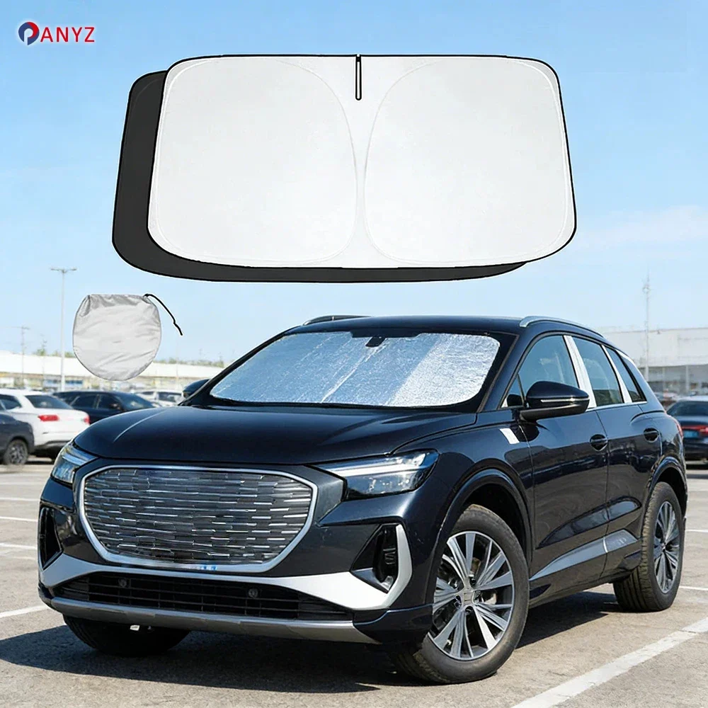 Windshield Sun Shade For Audi Q4 E Tron 2022-2024 Sunshade Sun Visor Protector Foldable Blocks UV Rays
Windshield Sun Shade For Audi Q4 E Tron 2022-2024 Sunshade Sun Visor Protector Foldable Blocks UV Rays
