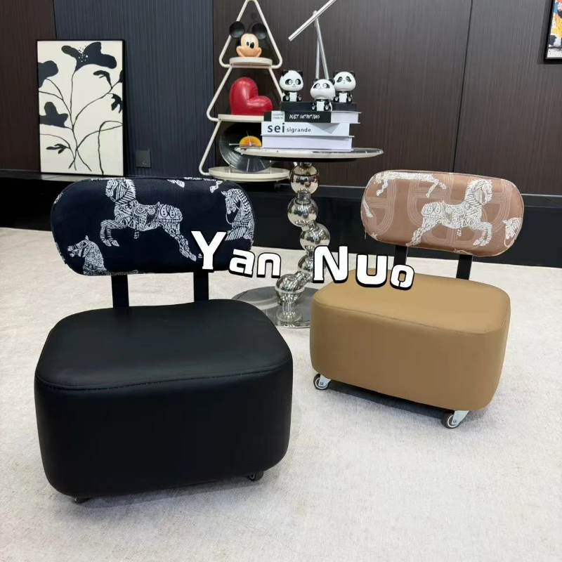 Durable Household yo-stool entrance living room sofa stool universal silent wheel stool light luxury backrest yo-stool
Durable Household yo-stool entrance living room sofa stool universal silent wheel stool light luxury backrest yo-stool