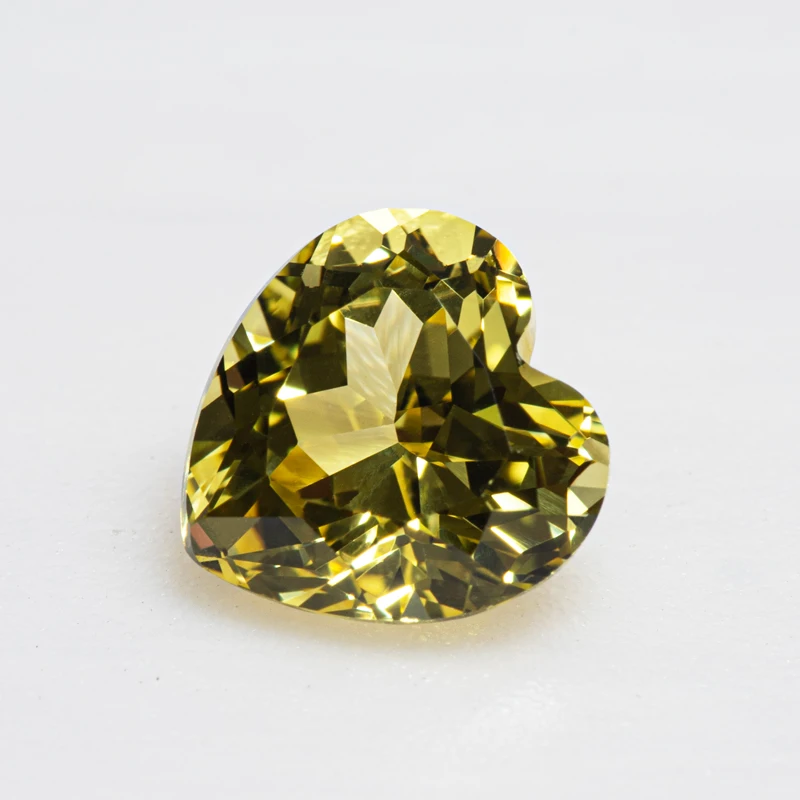 Lab Grown Sapphire Heart Shape Yellow Color VVS1 Stone for Charm Diy Advanced Jewelry Making Earrings Selectable AGL Certificate
Lab Grown Sapphire Heart Shape Yellow Color VVS1 Stone for Charm Diy Advanced Jewelry Making Earrings Selectable AGL Certificate