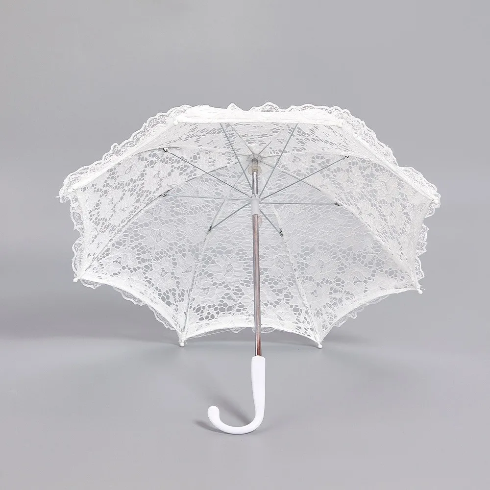 Hollowed Out Women's Lace Umbrellas Lolita Transparent Mini Bridal Umbrella Delicate Mesh Flower Wedding Decoration Props
Hollowed Out Women's Lace Umbrellas Lolita Transparent Mini Bridal Umbrella Delicate Mesh Flower Wedding Decoration Props