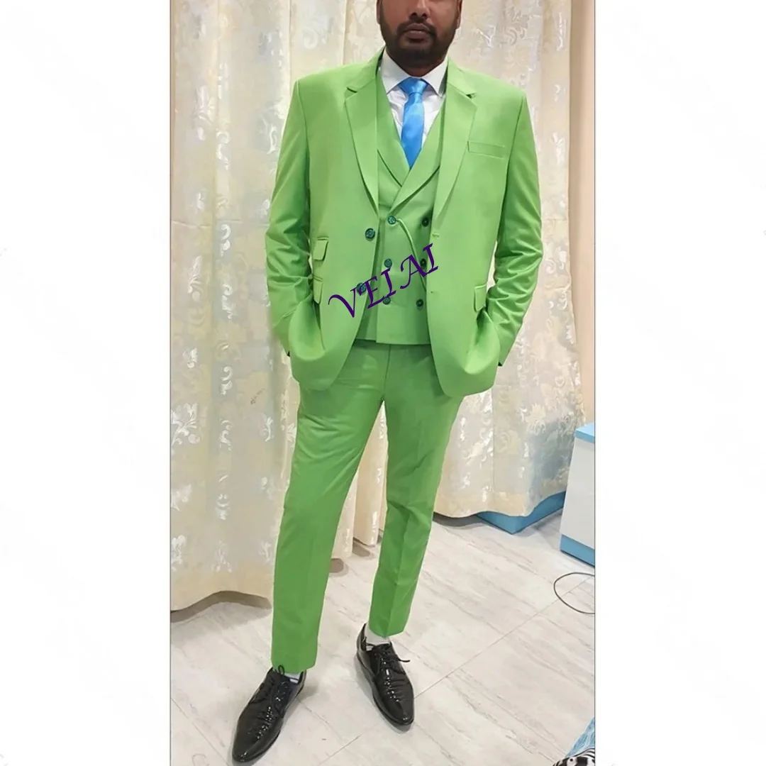 CustomizedBambi Apple Green Single Breasted Men Suit Three-pieces(Jacket+Pants+Vest) Party Prom Wedding Set
CustomizedBambi Apple Green Single Breasted Men Suit Three-pieces(Jacket+Pants+Vest) Party Prom Wedding Set
