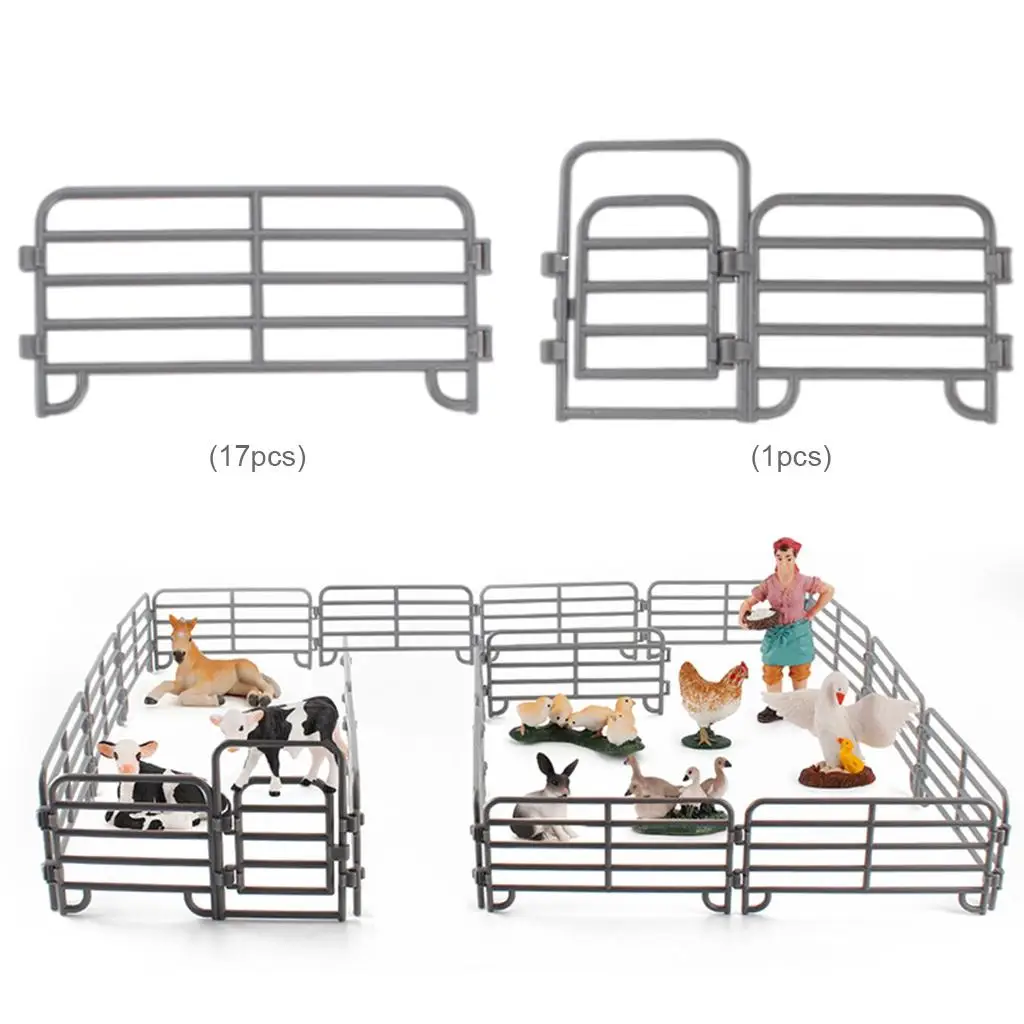 Corral Fencing Model Kit 1: 12 Scale for DIY Miniature Farm Horse Ranch
Corral Fencing Model Kit 1: 12 Scale for DIY Miniature Farm Horse Ranch