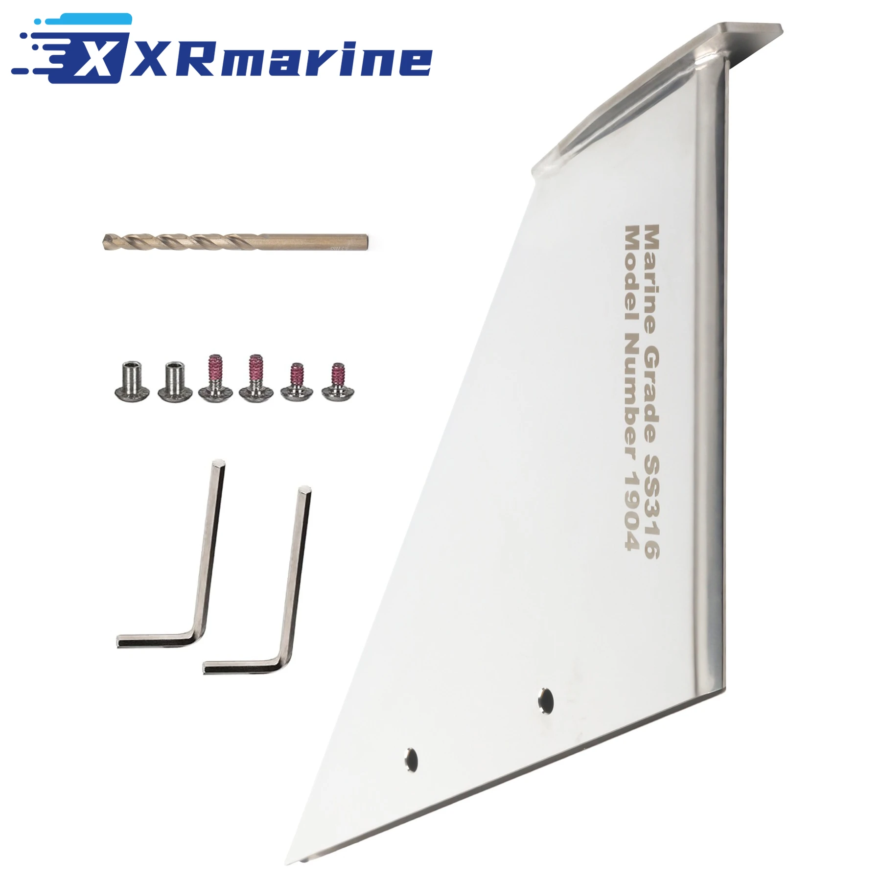 Stainless Steel Skeg Guard Fix Damaged Skeg 27061 Fits for Mercury Mariner 2/4 Stroke 75 90 115 135 150 175 HP Optimax & Pro XS
Stainless Steel Skeg Guard Fix Damaged Skeg 27061 Fits for Mercury Mariner 2/4 Stroke 75 90 115 135 150 175 HP Optimax & Pro XS