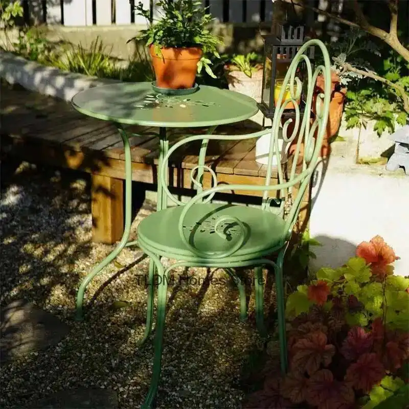 French Wrought Iron Garden Furniture Sets Home Outdoor Furniture Set Minimalist Pastoral Style Balcony Terrace Patio Furniture
French Wrought Iron Garden Furniture Sets Home Outdoor Furniture Set Minimalist Pastoral Style Balcony Terrace Patio Furniture