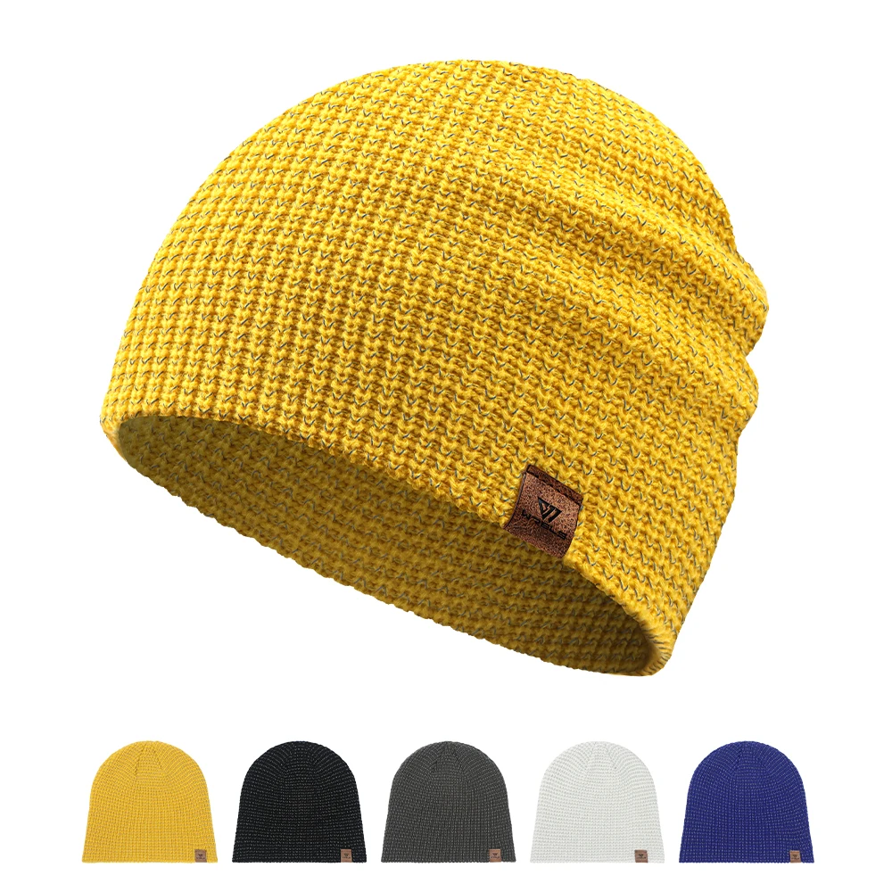WRELS Winter Knitted Beanie Hats Warm Night Running Reflective Hat Unisex Windproof Ear Protection Cycling Hiking Ski Cap
WRELS Winter Knitted Beanie Hats Warm Night Running Reflective Hat Unisex Windproof Ear Protection Cycling Hiking Ski Cap