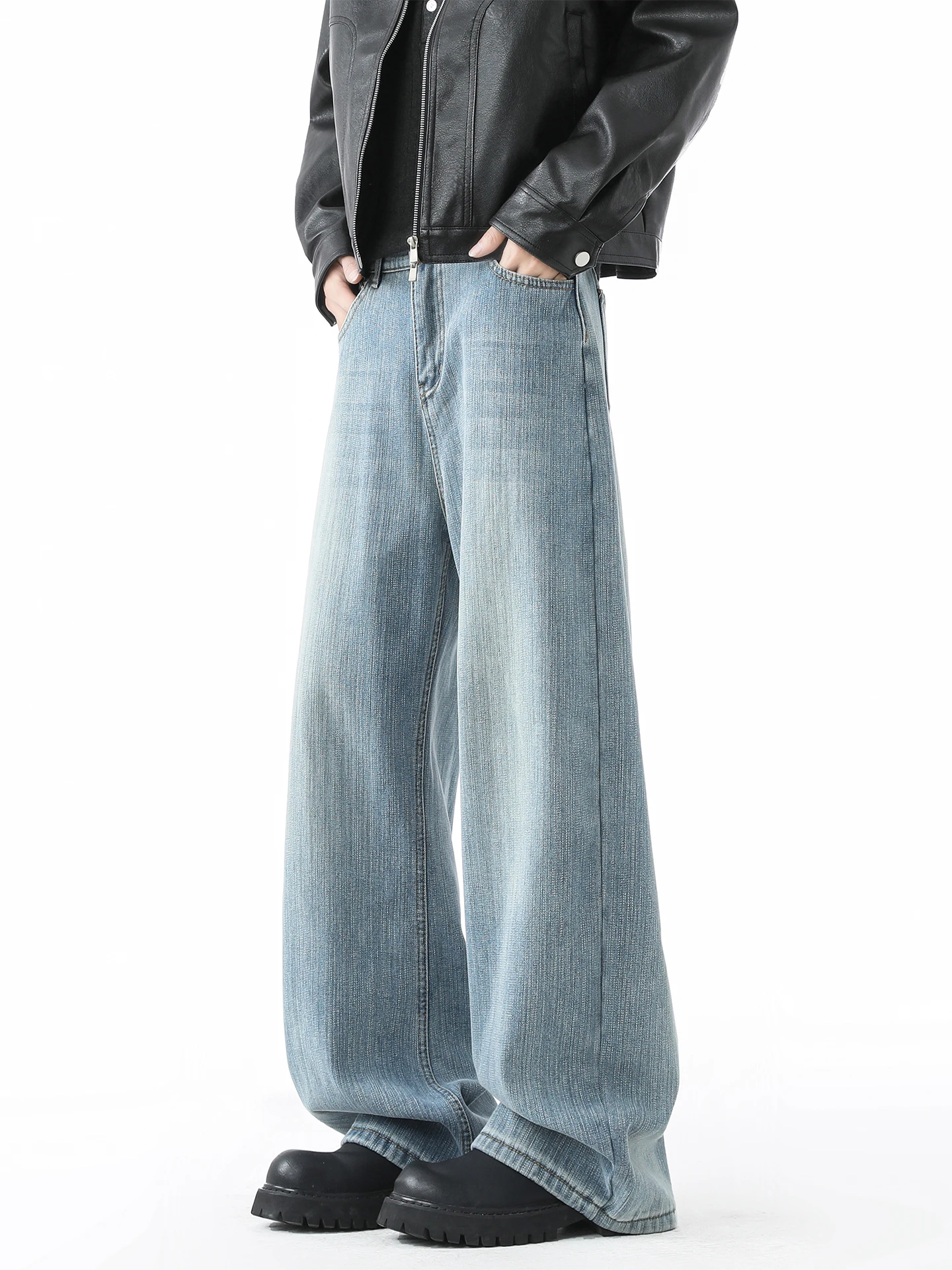 Cleanfit American Style Men's Denim Jeans Spring 2026 Bamboo Fiber Fleece Lined Straight Loose Fit Casual Wear
Cleanfit American Style Men's Denim Jeans Spring 2026 Bamboo Fiber Fleece Lined Straight Loose Fit Casual Wear