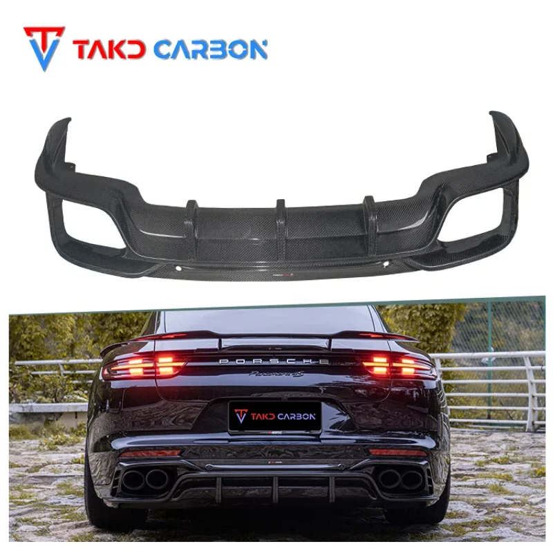 TAKD Carbon 100% сухой углеродное волокно, диффузор заднего бампера для Porsche Panamera 971 2017-2022
TAKD Carbon 100% сухой углеродное волокно, диффузор заднего бампера для Porsche Panamera 971 2017-2022