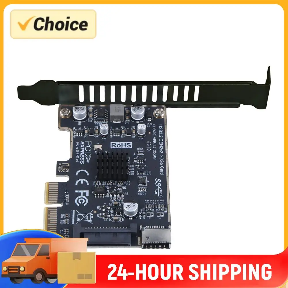 Адаптер для передней панели ASM3242: PCI Express X4 в Type E, плата расширения, конвертер-райзер для настольного ПК, передняя панель TYPE C
Адаптер для передней панели ASM3242: PCI Express X4 в Type E, плата расширения, конвертер-райзер для настольного ПК, передняя панель TYPE C