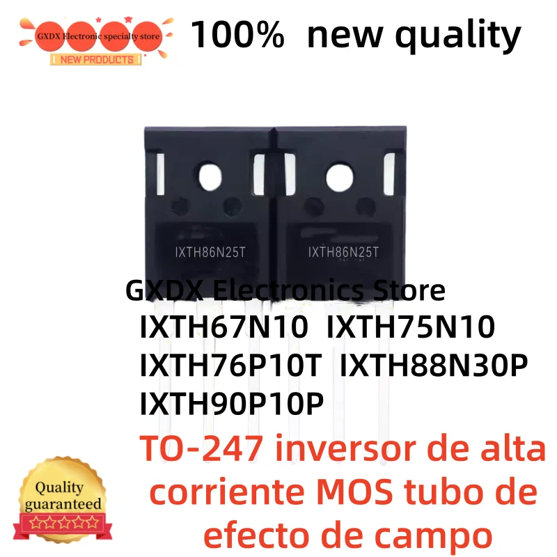5-10 шт. 100% качественные IXTH67N10 IXTH75N10 IXTH76P10T IXTH88N30P IXTH90P10P высокоточные инверторные МОП-транзисторы с полевым эффектом
5-10 шт. 100% качественные IXTH67N10 IXTH75N10 IXTH76P10T IXTH88N30P IXTH90P10P высокоточные инверторные МОП-транзисторы с полевым эффектом