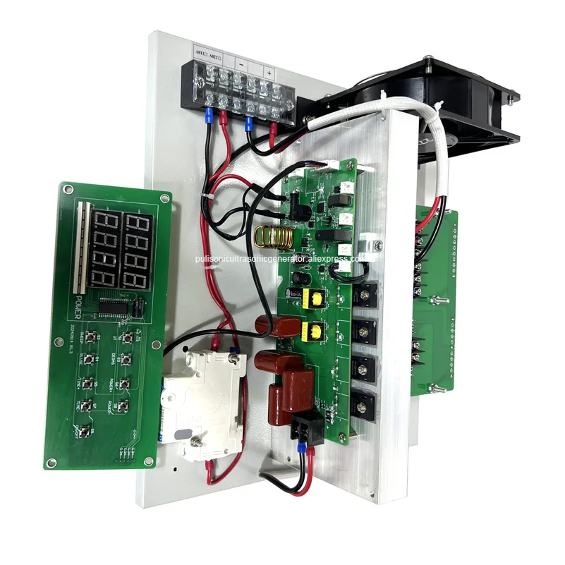 20-40KHz 1200W Ultrasonic Source Generator Main Board for Portable Ultrasonic Cleaner Jewelry Glasses and Small Parts Washer
20-40KHz 1200W Ultrasonic Source Generator Main Board for Portable Ultrasonic Cleaner Jewelry Glasses and Small Parts Washer