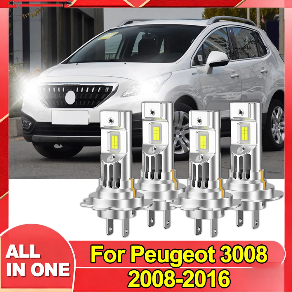 For Peugeot 3008 2008-2016 H7 LED Headlight High Low Beam Bulbs Kit 6000K White uograde 3570 chips 20000LM light Bulbs
For Peugeot 3008 2008-2016 H7 LED Headlight High Low Beam Bulbs Kit 6000K White uograde 3570 chips 20000LM light Bulbs