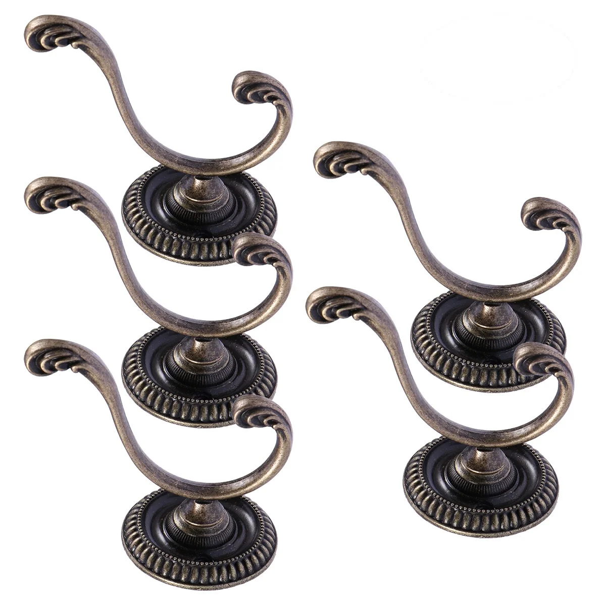 5 pcs Alloy Coat Hooks Bathroom Bedroom Kitchen Clothes Clothes Hanger Hanger Easy Wall Hanging Storage
5 pcs Alloy Coat Hooks Bathroom Bedroom Kitchen Clothes Clothes Hanger Hanger Easy Wall Hanging Storage