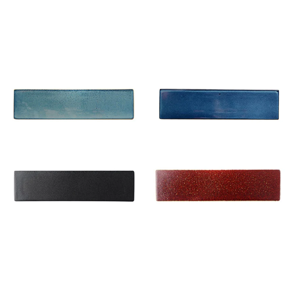 Ceramics Sushi Plate Rectangular Light Blue Serving Tray for Home Restaurant Snack Sashimi Dessert Sushi Dishes
Ceramics Sushi Plate Rectangular Light Blue Serving Tray for Home Restaurant Snack Sashimi Dessert Sushi Dishes