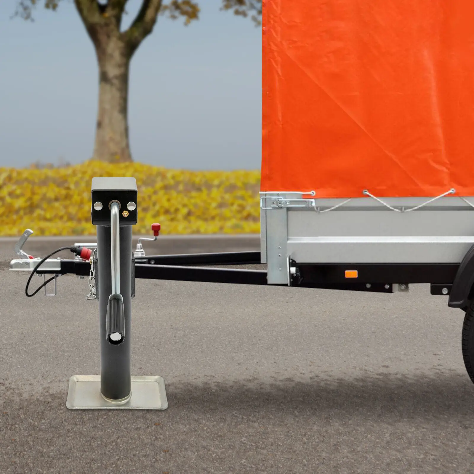 2000LBS Trailer Support Foot Jack A3 Steel Heavy Duty Stabilizer Stand for Caravan Yacht Welding to Frame Adjustable Height
2000LBS Trailer Support Foot Jack A3 Steel Heavy Duty Stabilizer Stand for Caravan Yacht Welding to Frame Adjustable Height