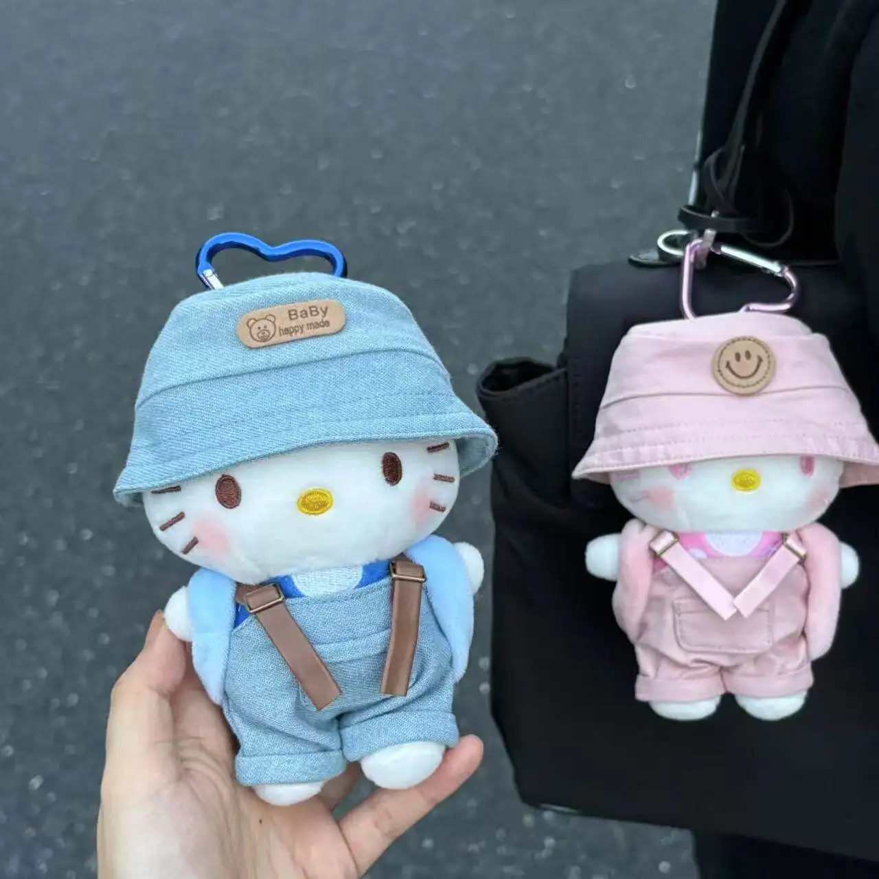 Sanrio Family Hello Kitty Cartoon Plush Bag Decoration Cute Doll Pendant Key Chain Creative Bag Accessories Gift
Sanrio Family Hello Kitty Cartoon Plush Bag Decoration Cute Doll Pendant Key Chain Creative Bag Accessories Gift
