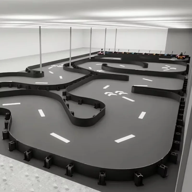 Go Karting Track Car Indoor Go Kart Tracks Barrier Good Vibration Coating Drift Karting Track
Go Karting Track Car Indoor Go Kart Tracks Barrier Good Vibration Coating Drift Karting Track