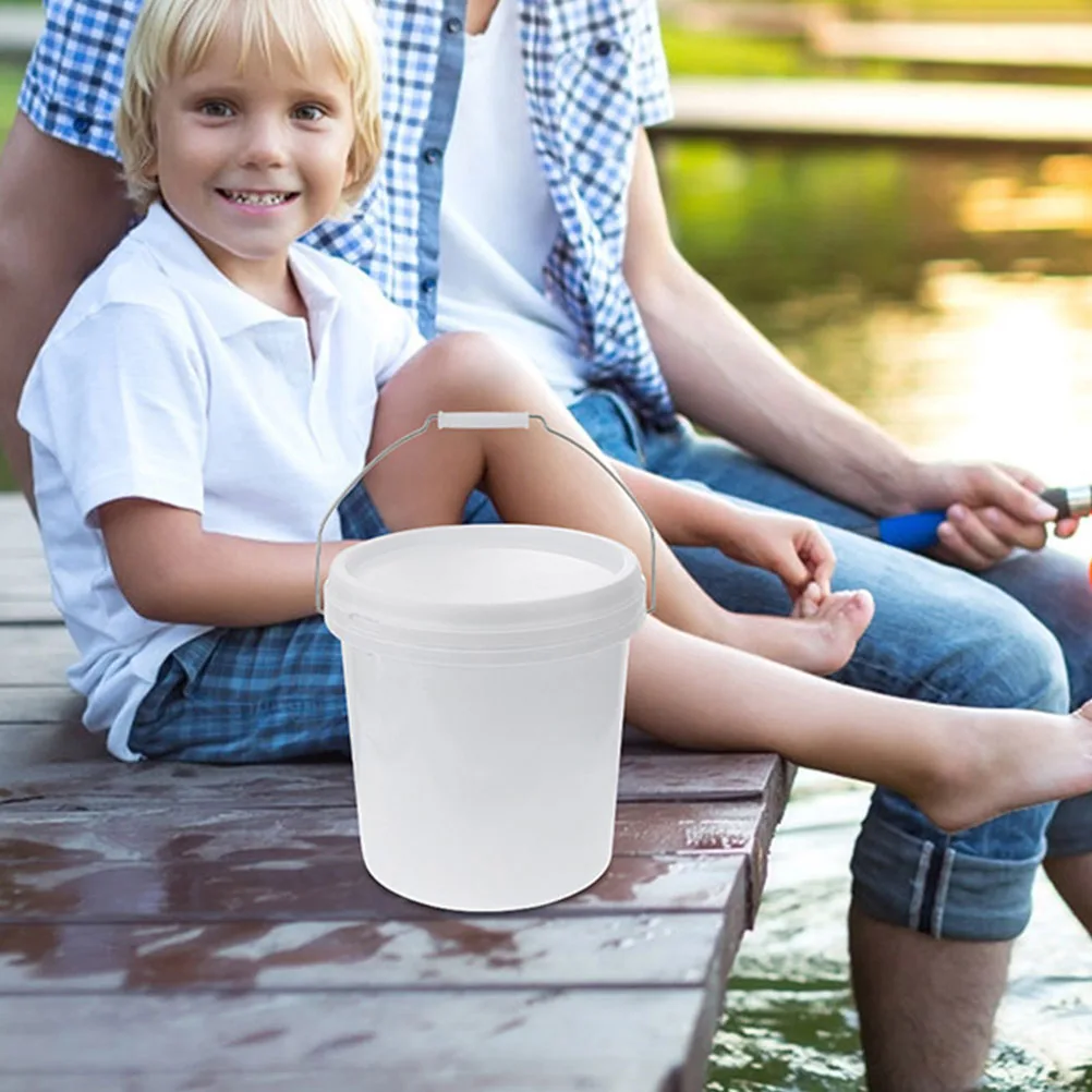 Thickened Seal with Lid Handle 5L 10L Portable Plastic Water Garden Wash Beach Sand Bucket Strong Load Capacity Small
Thickened Seal with Lid Handle 5L 10L Portable Plastic Water Garden Wash Beach Sand Bucket Strong Load Capacity Small