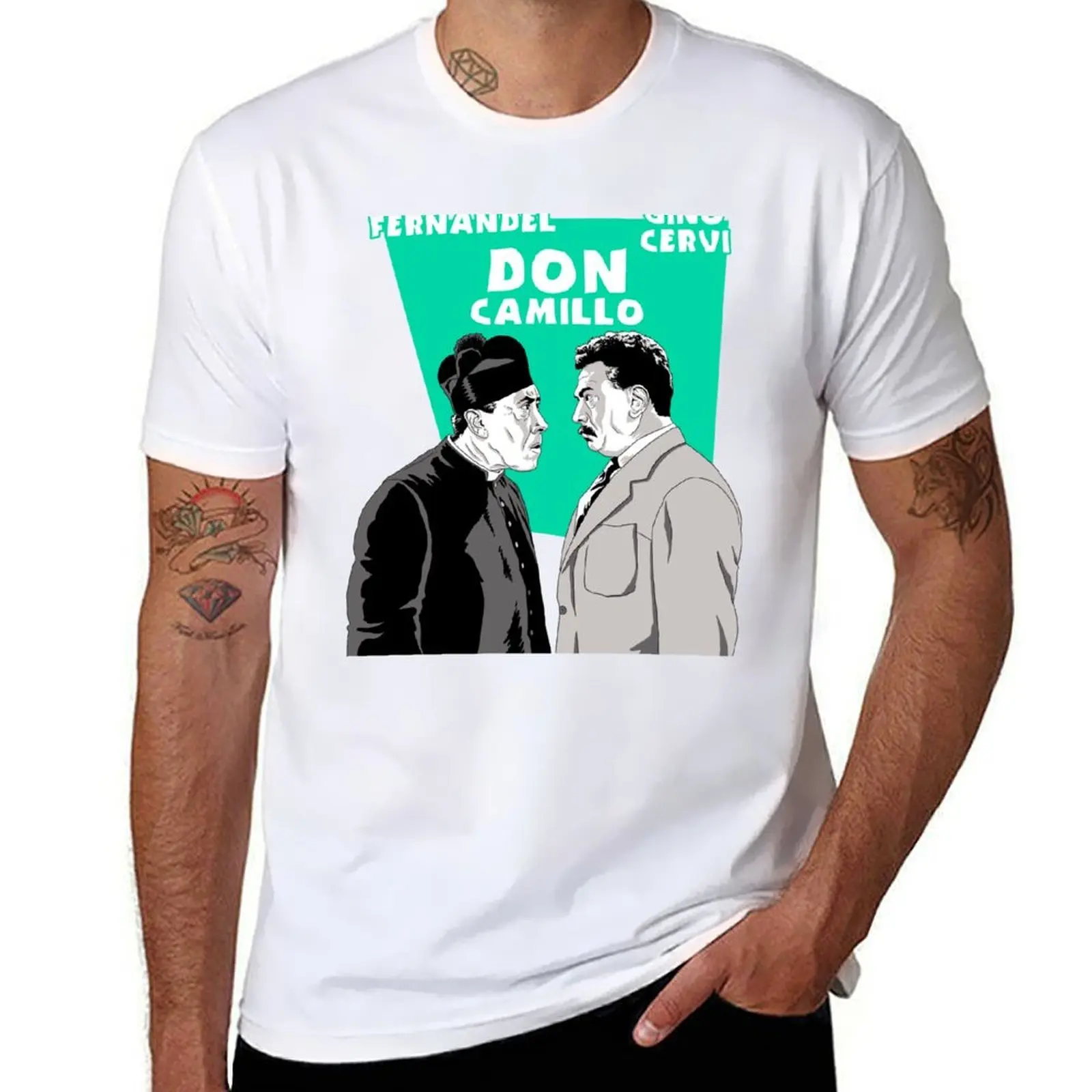 ITALIAN CINEMA - DON CAMILLO T-Shirt t shirt man casual t shirts for man graphic tees T-Shirt
ITALIAN CINEMA - DON CAMILLO T-Shirt t shirt man casual t shirts for man graphic tees T-Shirt