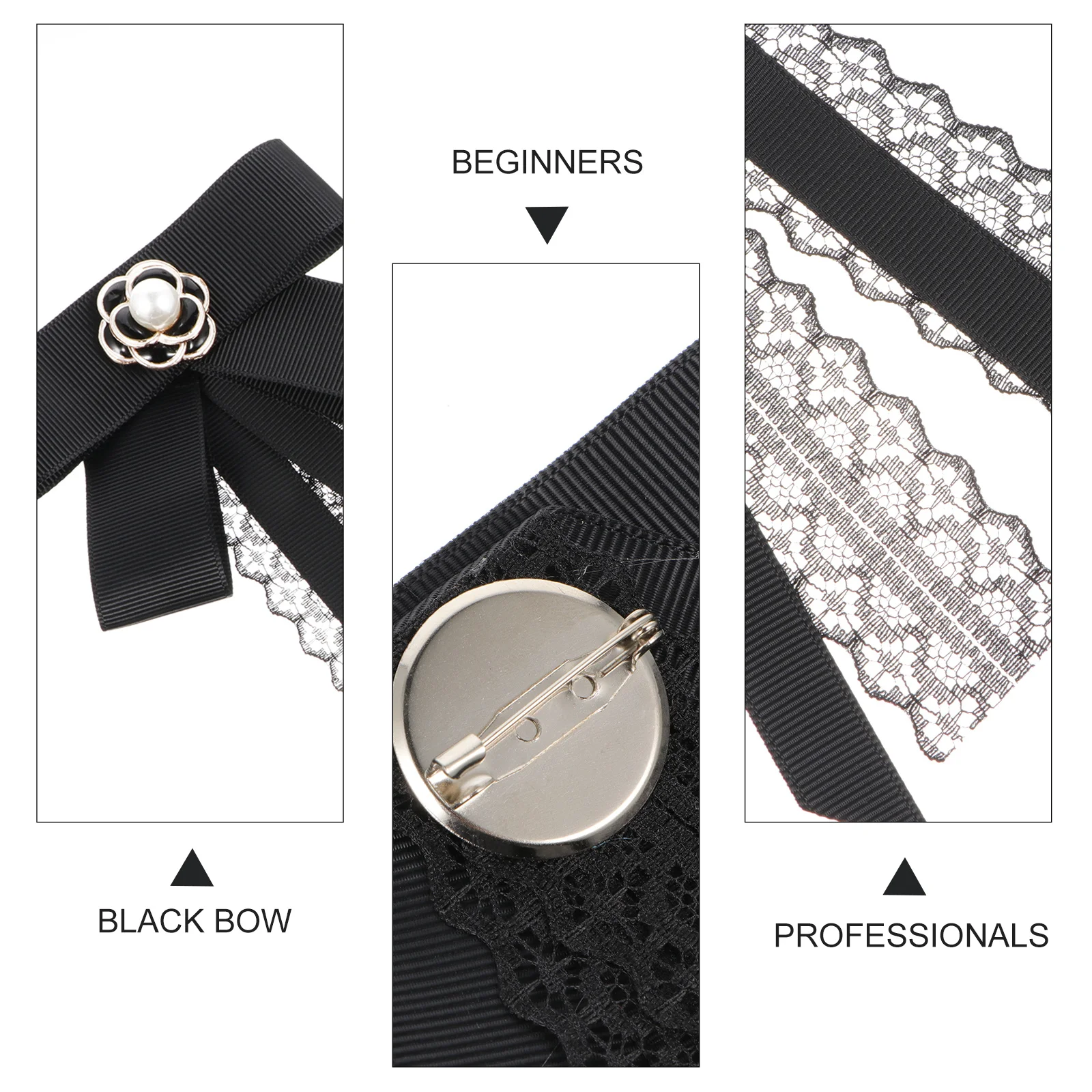 Butterfly Bow Brooch Symmetrical Design High Quality Material Stylish Neck Accessory For Women Shirt Skirt Decoration Bowknot 
Butterfly Bow Brooch Symmetrical Design High Quality Material Stylish Neck Accessory For Women Shirt Skirt Decoration Bowknot