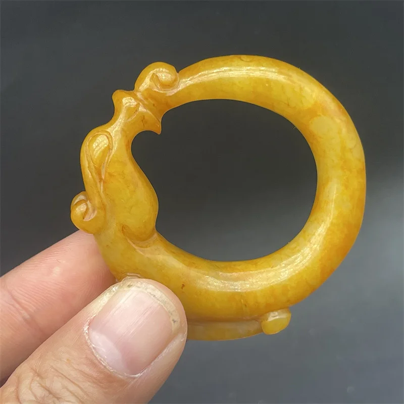 Chinese Collection Classical Old Xiu Jade Carving Dragon Jade Statue Craft
Chinese Collection Classical Old Xiu Jade Carving Dragon Jade Statue Craft