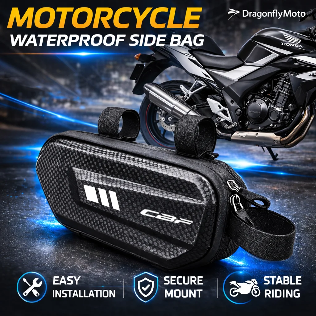 Большая вместительная боковая сумка для мотоцикла Honda CBF CBF125 CBF190R CBF500 CBF600 CBF1000, водонепроницаемая многофункциональная сумка для хранения вещей
Большая вместительная боковая сумка для мотоцикла Honda CBF CBF125 CBF190R CBF500 CBF600 CBF1000, водонепроницаемая многофункциональная сумка для хранения вещей