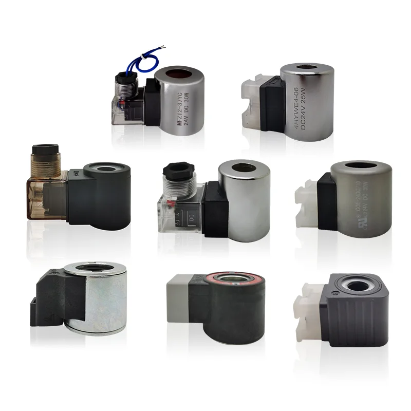 Crane accessories hydraulic pure copper solenoid valve coil valve head MFZ magnetic coil DC24V
Crane accessories hydraulic pure copper solenoid valve coil valve head MFZ magnetic coil DC24V