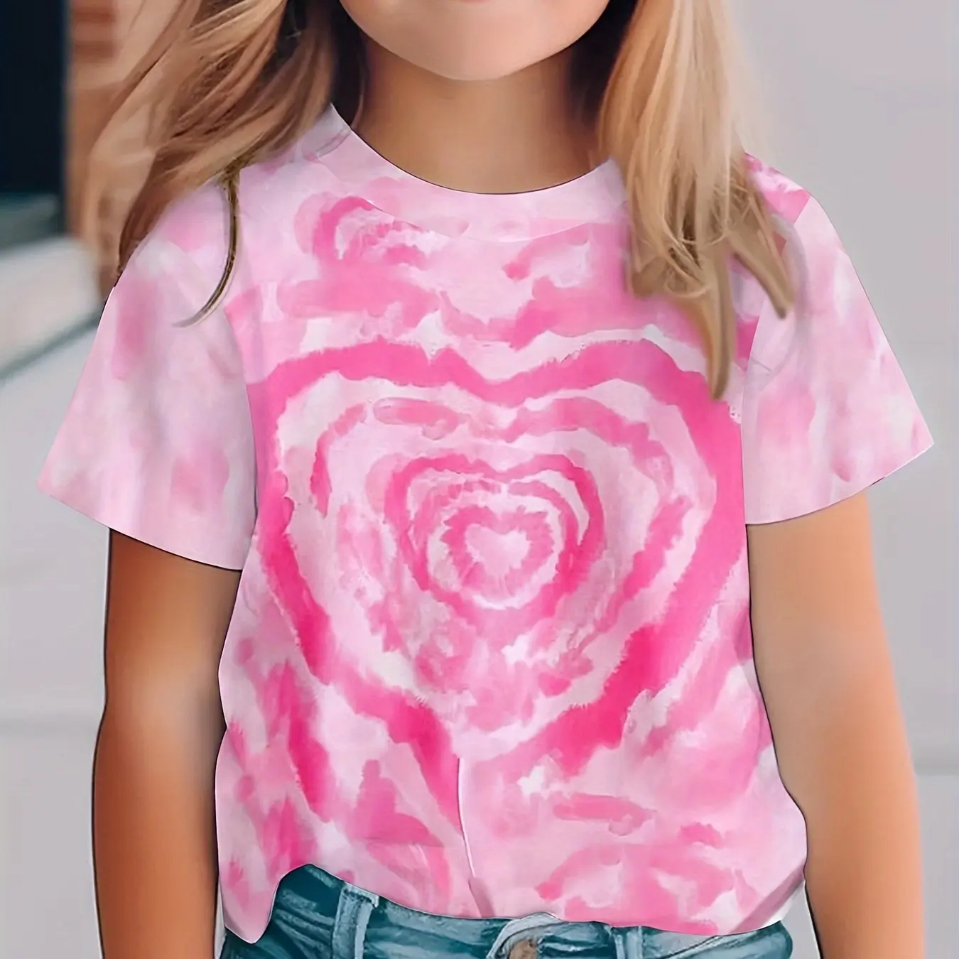 Valentines Clothes Girl Short Sleeve Heart Print Children Summer Clothes Boy Tshirt Casual Stylish O-Neck Child Girl Tshirt Tops
Valentines Clothes Girl Short Sleeve Heart Print Children Summer Clothes Boy Tshirt Casual Stylish O-Neck Child Girl Tshirt Tops