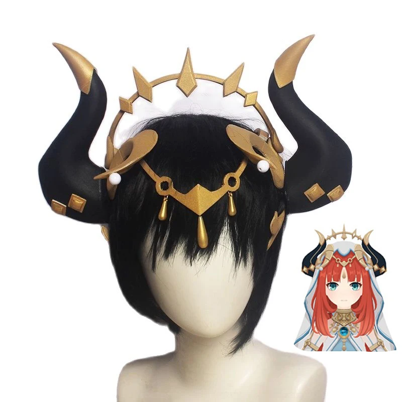 Genshin Impact Nilou Cosplay Headwear Horns Women Girl Party Costume Props EVA Hair Pin Accessories
Genshin Impact Nilou Cosplay Headwear Horns Women Girl Party Costume Props EVA Hair Pin Accessories