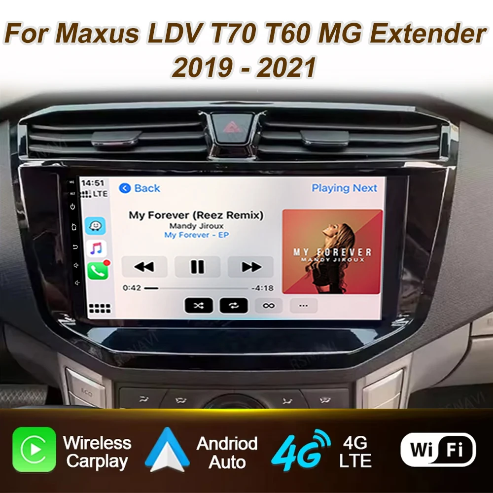 Android 16 Carplay For Maxus LDV T70 T60 MG Extender 2019 - 2021 Car Radio Multimedia Player Car DVD Stereo DSP Head Unit 9inch
Android 16 Carplay For Maxus LDV T70 T60 MG Extender 2019 - 2021 Car Radio Multimedia Player Car DVD Stereo DSP Head Unit 9inch
